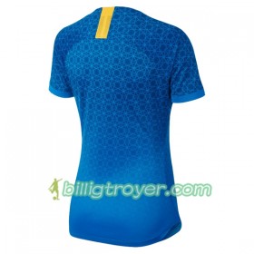 Billige Fotballdrakter Brasil Bortedraktsett VM - Kvinner 2019 Kortermet